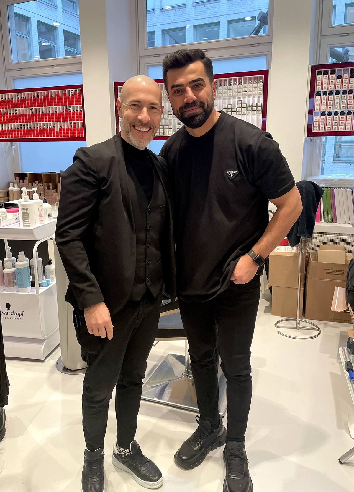 EMRE AYAKSIZ Schwarzkopf pro Artist International